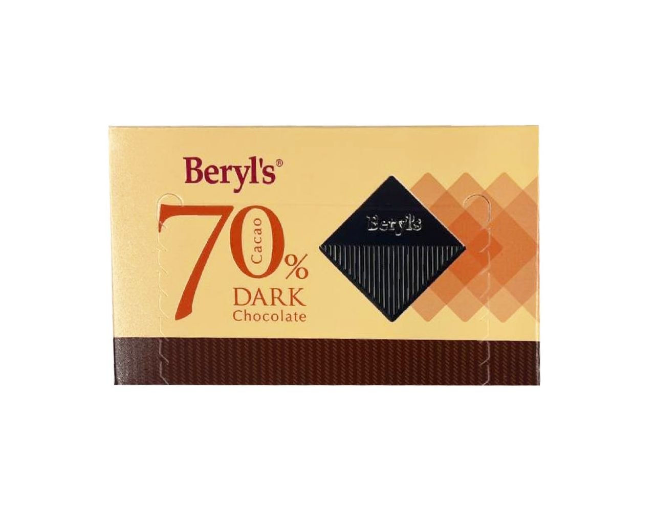 Beryl's 70% Cacao Dark Chocolate 60g